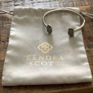 Kendra Scott Elton Platinum Drusy Bracelet